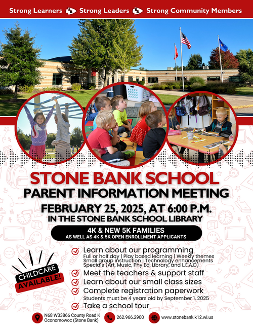 4K & New 5K Parent Information Night